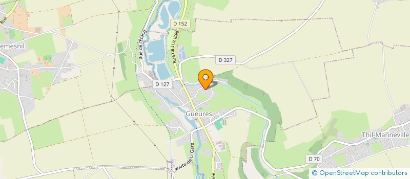 localisation de l'entreprise CHENEL & CO  GUEURES