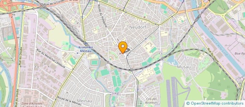 localisation de l'entreprise CHENEL COIFFURE SARL à STRASBOURG