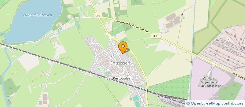 localisation de l'entreprise CHENES VERTS ENERGIE  ISTRES