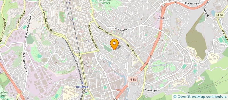 localisation de l'entreprise CHENEVIER INVEST  SAINT-ETIENNE