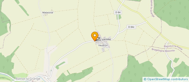 localisation de l'entreprise CHENEVIERE GORNIOT  BALNOT-LA-GRANGE