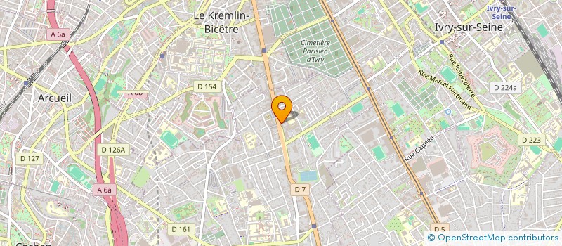 localisation de l'entreprise CHENG COIFFURE  VILLEJUIF