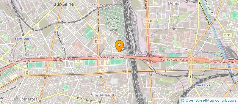 localisation de l'entreprise CHENG TRICOTS à SAINT-OUEN-SUR-SEINE