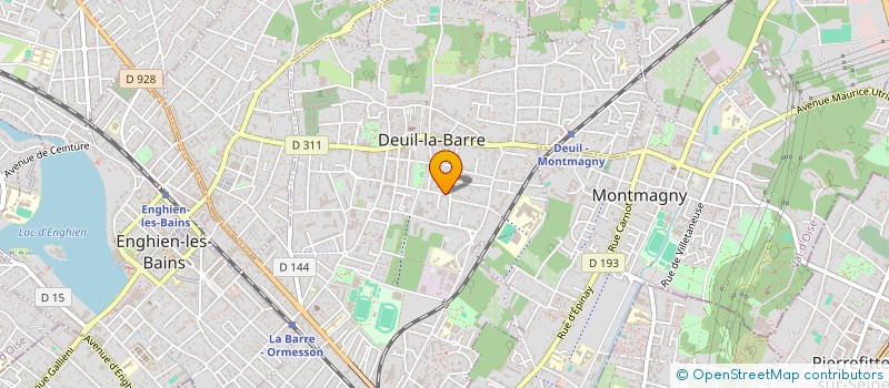 localisation de l'entreprise CHENG WEN  DEUIL-LA-BARRE