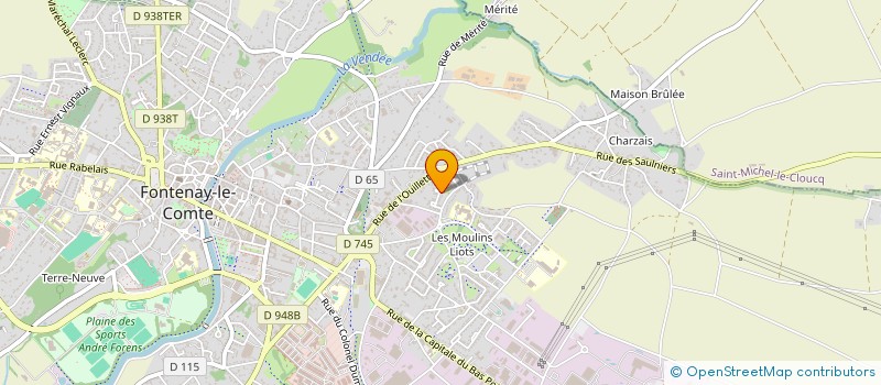 localisation de l'entreprise CHENGGONG  FONTENAY-LE-COMTE