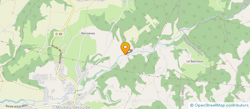 localisation de l'entreprise CHENIL CONCEPT  LIEUDIEU