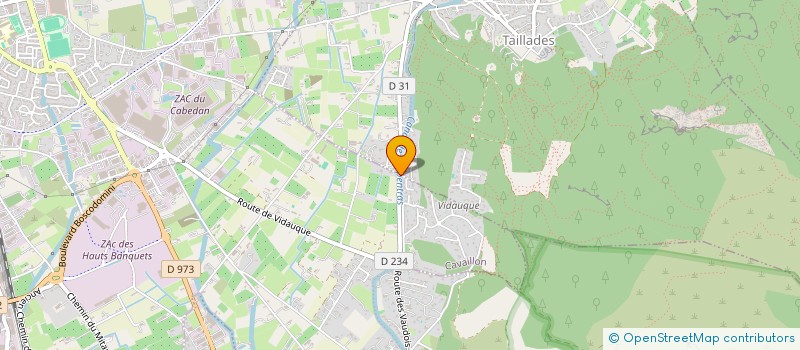 localisation de l'entreprise CHENILLE  CAVAILLON