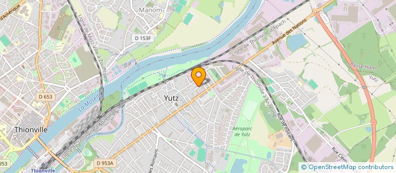 localisation de l'entreprise CHENILLES ET PAPILLONS à YUTZ