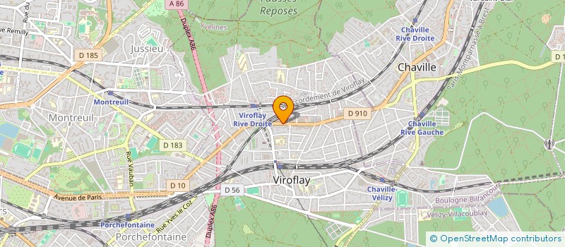 localisation de l'entreprise CHENIN OPTIQUE à VIROFLAY
