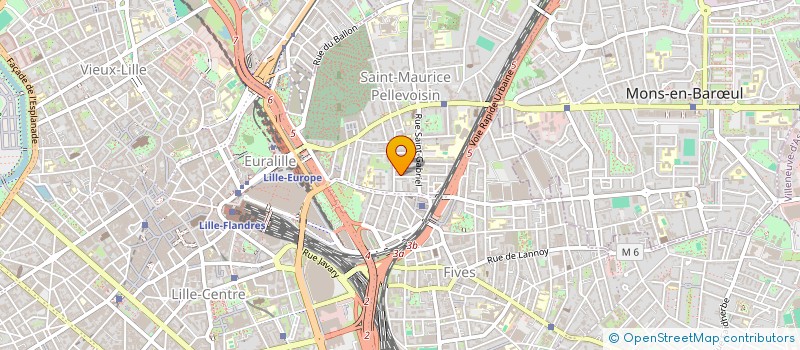 localisation de l'entreprise CHENLEM  LILLE