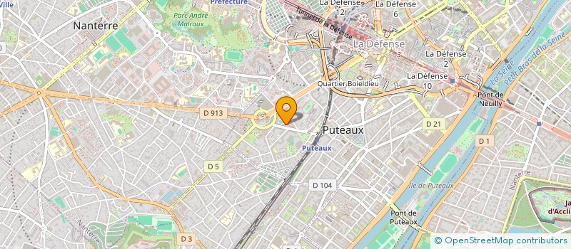 localisation de l'entreprise CHENLIN à NEUILLY-SUR-SEINE