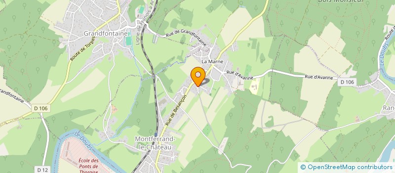 localisation de l'entreprise CHENNAI EXPRESS  MONTFERRAND-LE-CHATEAU