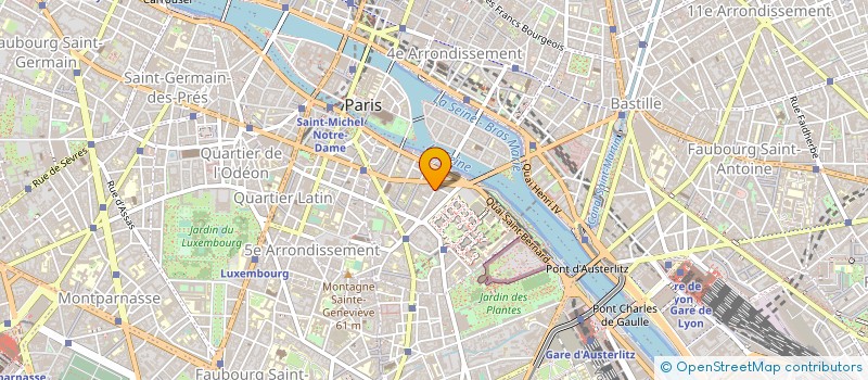 localisation de l'entreprise CHENNEVIERES à PARIS