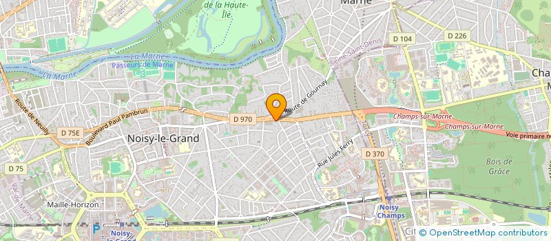 localisation de l'entreprise CHENO à NOISY-LE-GRAND
