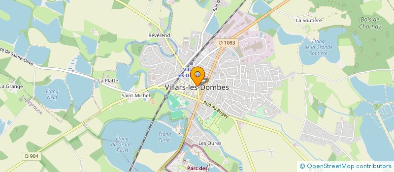 localisation de l'entreprise CHENOUS à VILLARS-LES-DOMBES