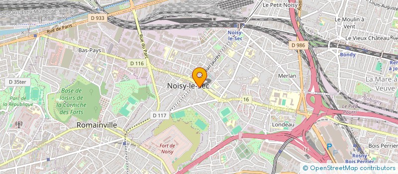 localisation de l'entreprise CHENU AND CO à NOISY-LE-SEC