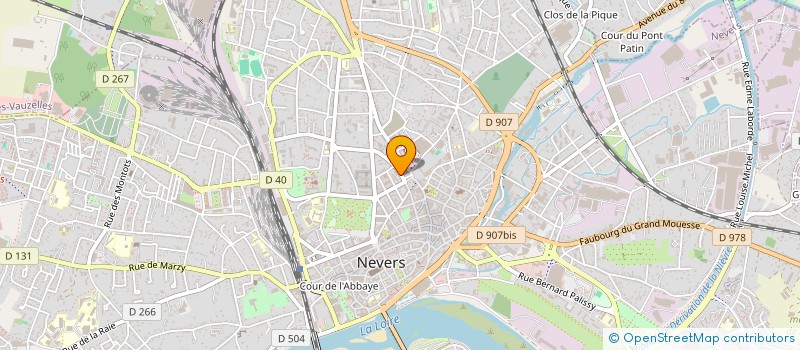 localisation de l'entreprise CHENU MEDITERRANEE à NEVERS