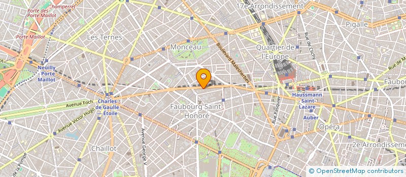 localisation de l'entreprise CHENUE - DURET à PARIS