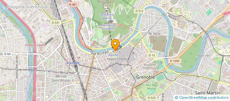 localisation de l'entreprise CHEOPS à GRENOBLE