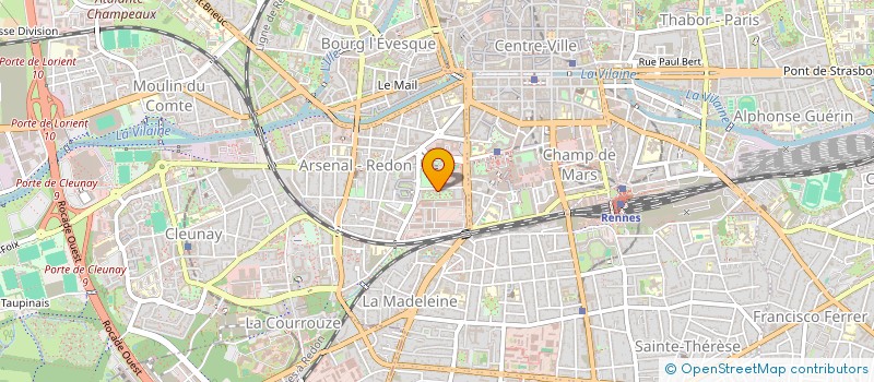 localisation de l'entreprise CHEOPS DENTAIRE  RENNES