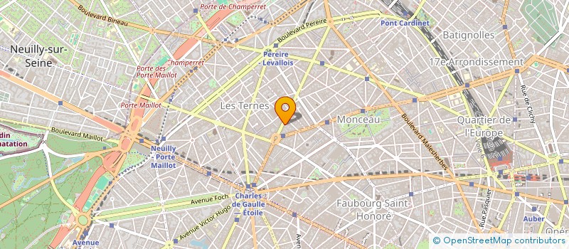 localisation de l'entreprise CHEOPS INTERNATIONAL à PARIS