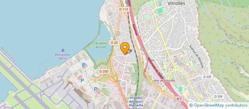 localisation de l'entreprise CHEOPS JOUE LES TOURS  VITROLLES