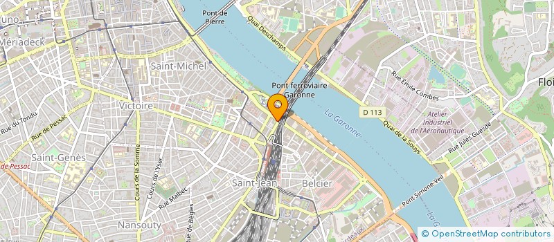 localisation de l'entreprise CHEOPS NOUVELLE AQUITAINE à BORDEAUX