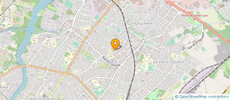 localisation de l'entreprise CHEP LUCOMENT à NANTES