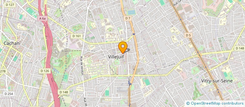 localisation de l'entreprise CHEP SARL  VILLEJUIF