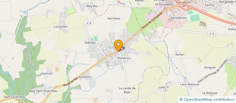 localisation de l'entreprise CHEPAOU  BAYE