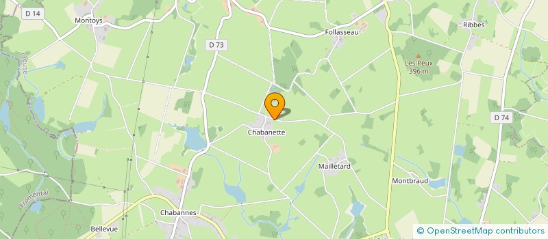 localisation de l'entreprise CHEPAOU-POURKOIPALA à FURSAC