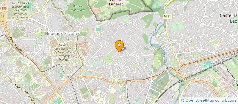 localisation de l'entreprise CHER CHEF REVIVAL EUROPE à MONTPELLIER