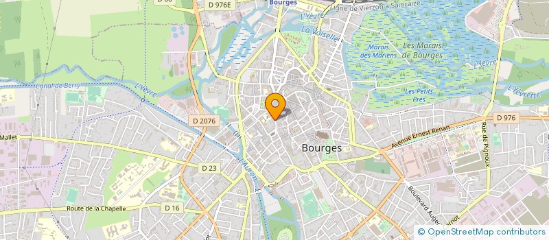 localisation de l'entreprise CHER MAURICETTE  BOURGES