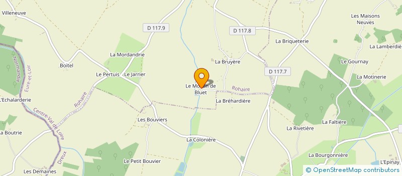 localisation de l'entreprise CHERADAME TERRASSEMENT à BOISSY LES PERCHE