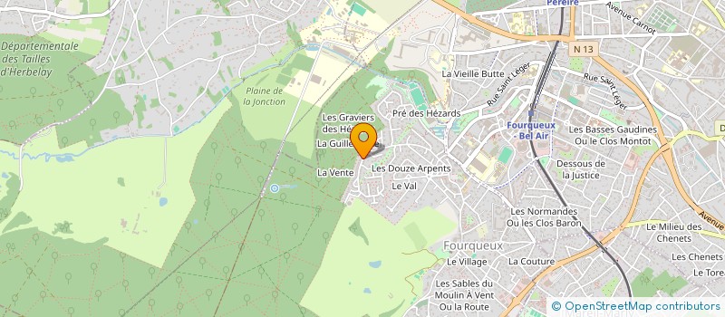 localisation de l'entreprise CHERAM PARTNERS  SAINT-GERMAIN-EN-LAYE