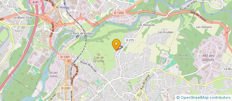 localisation de l'entreprise CHERAN INVEST à ANNECY