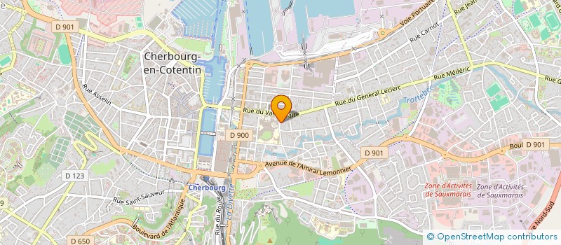 localisation de l'entreprise CHERBOURG à CHERBOURG-EN-COTENTIN