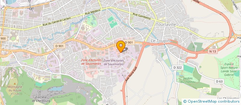 localisation de l'entreprise CHERBOURG LOCATION  CHERBOURG-EN-COTENTIN