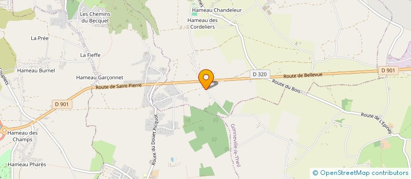 localisation de l'entreprise CHERBOURG TRANSPORT  BRETTEVILLE