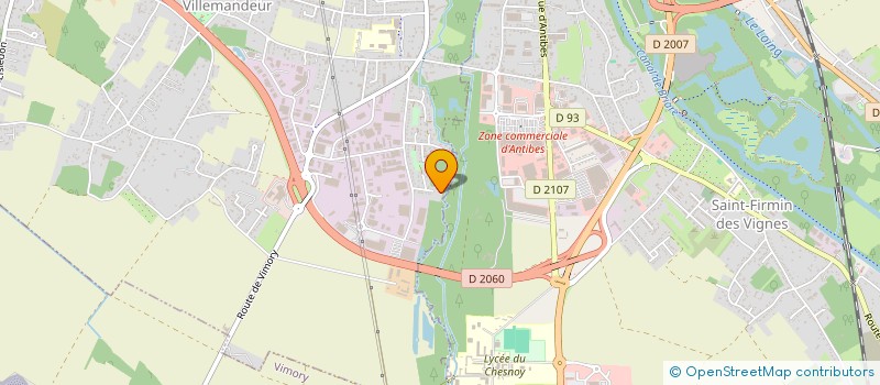 localisation de l'entreprise CHERBUY NOBEL à VILLEMANDEUR