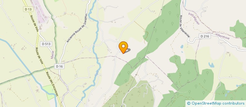 localisation de l'entreprise CHERCHE MIDI LG à FORCALQUIER