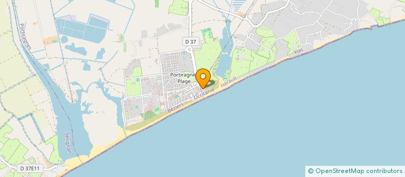 localisation de l'entreprise CHERCHELL  VIAS