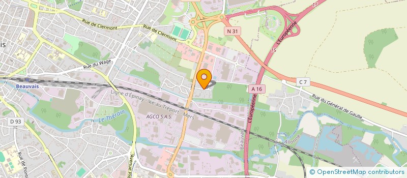 localisation de l'entreprise CHERCHEURS EN HERBE  BEAUVAIS