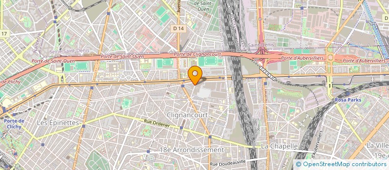 localisation de l'entreprise CHERCHEZ LA FEMME  PARIS