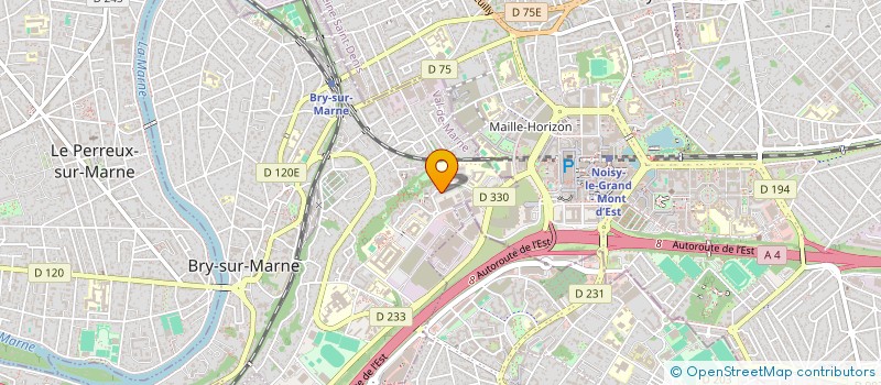 localisation de l'entreprise CHEREL FERREIRA à BRY-SUR-MARNE