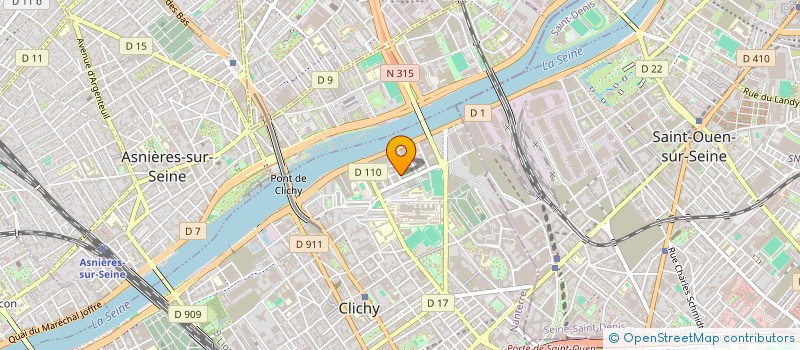 localisation de l'entreprise CHEREMOND à CLICHY