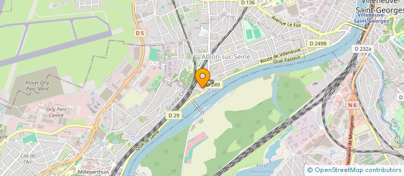 localisation de l'entreprise CHERESTIL FOOD  ABLON-SUR-SEINE