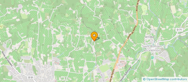 localisation de l'entreprise CHEREVE  SAINT-ROMAIN-EN-VIENNOIS