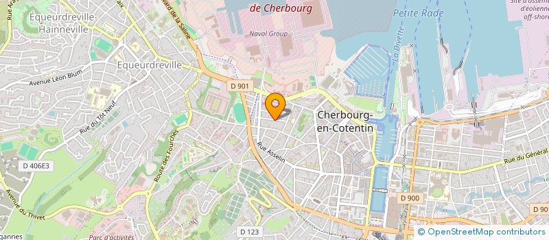 localisation de l'entreprise CHERGOOD  CHERBOURG-EN-COTENTIN