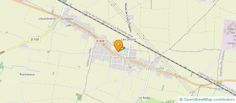 localisation de l'entreprise CHERGUAN  CROIX-CHAPEAU